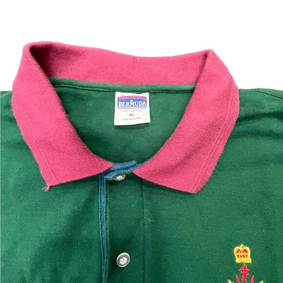 Bermuda of Davidson FootJoy XL Golf Polo - Picture 3 of 5